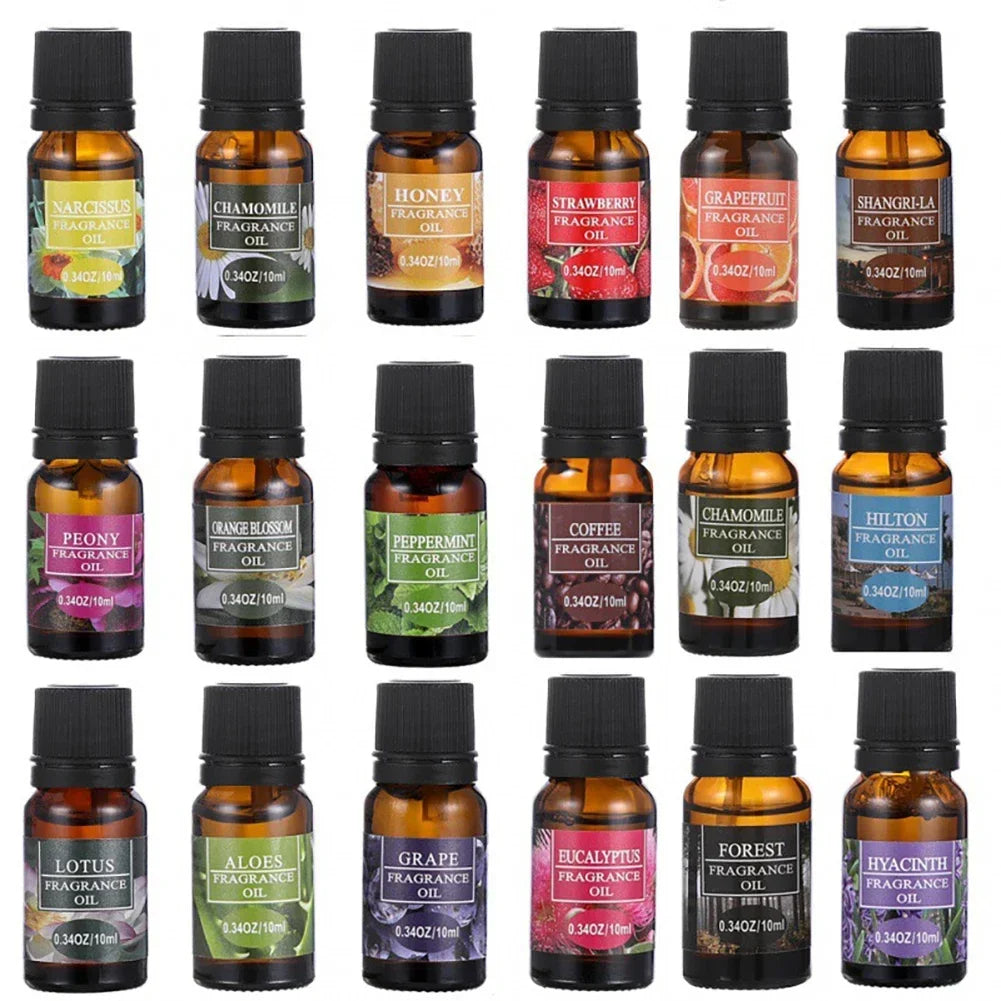 1Pc Essential Oils for Aroma Diffuser Air Humidifier Aromatherapy Water-Soluble Oil 27 Kinds of Fragrance